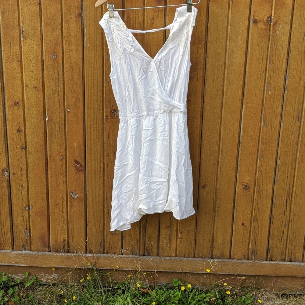 White dress